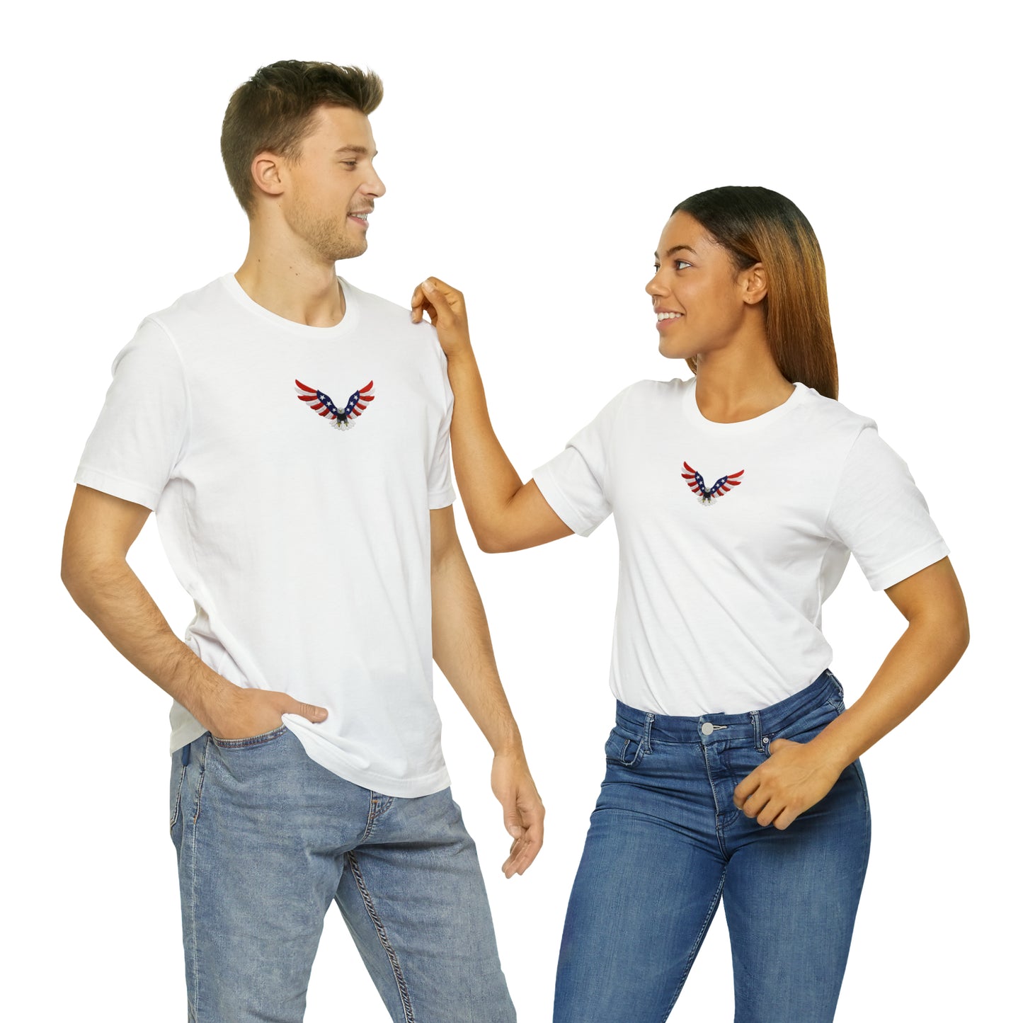 Camiseta de manga corta de punto unisex