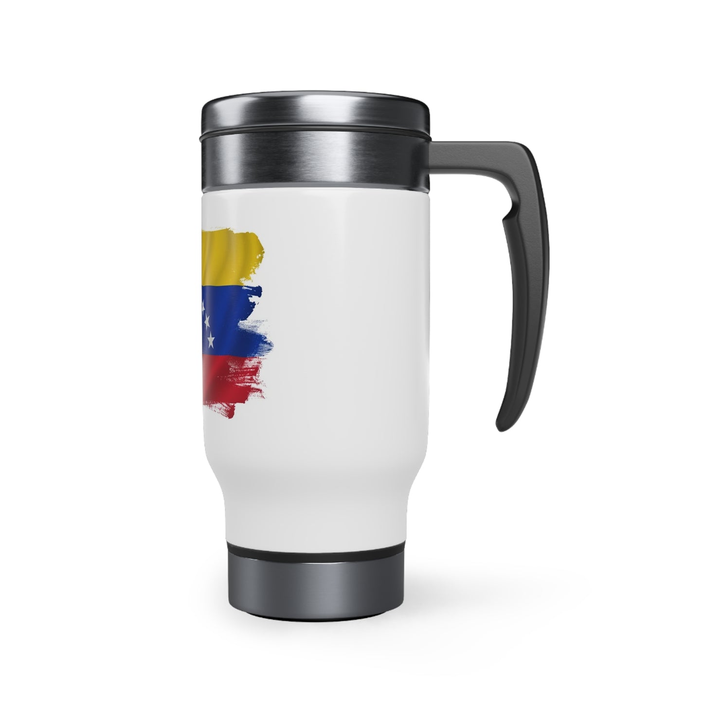 Stainless Steel Travel Mug with Handle, 14oz