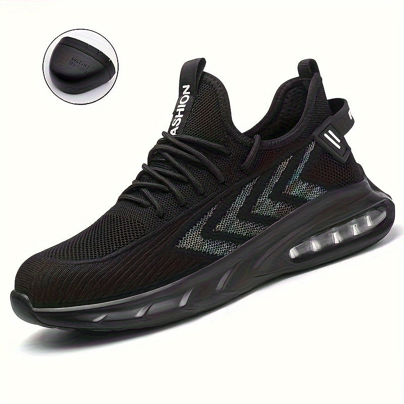 Zapatos de Seguridad con Punta de Acero para Hombres y Mujeres - Transpirables y Ligeros para Taller y Fábrica