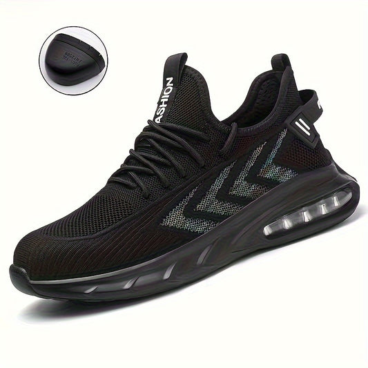 Zapatos de Seguridad con Punta de Acero para Hombres y Mujeres - Transpirables y Ligeros para Taller y Fábrica