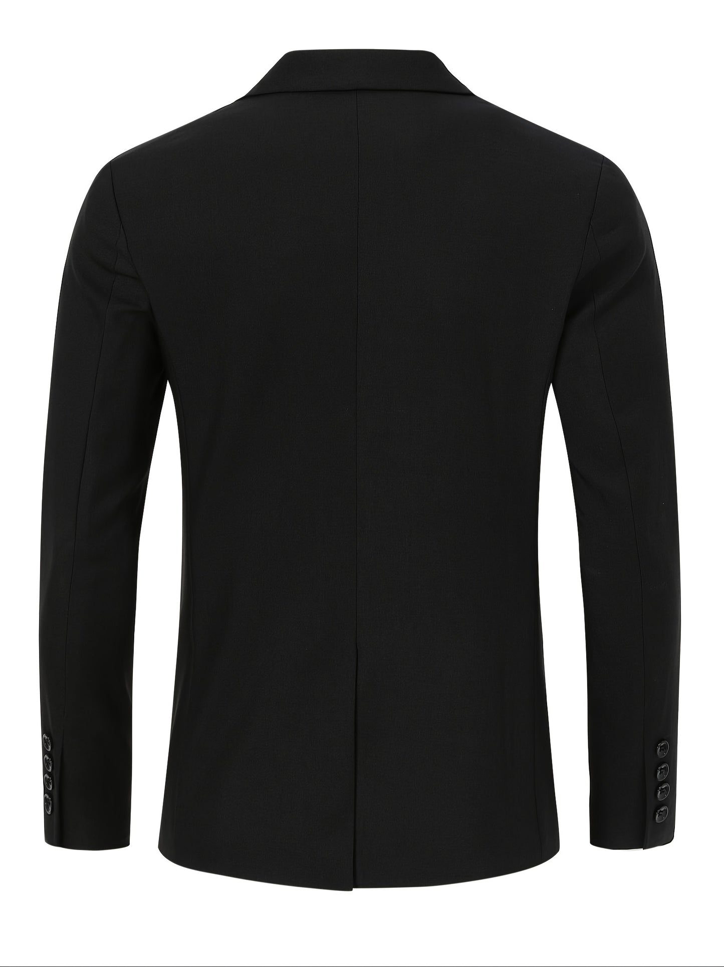 Blazers casuales ligeros para hombre, chaquetas deportivas, trajes de corte regular, chaquetas de dos botones