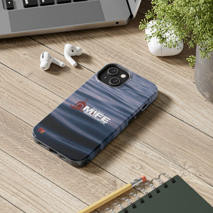 Tough Phone Case — MFE Main Campus Navy Wave Protective Cover