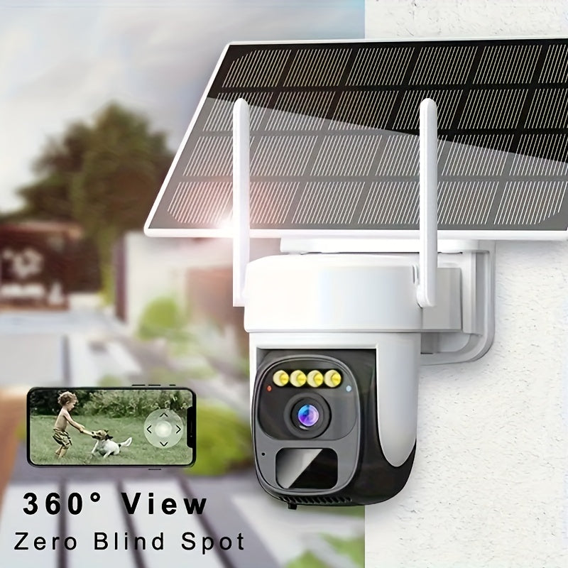 Protect Your Home with Our 5MP Solar Wireless Security Camera - Limited Time Offer!