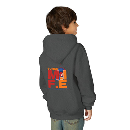 Youth Faith Hoodie — "Jesus Te Ama" / Somos Mi Fe Church Sweatshirt