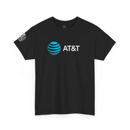 AT&T Logo Unisex Heavy Cotton Tee - Casual Graphic T-Shirt