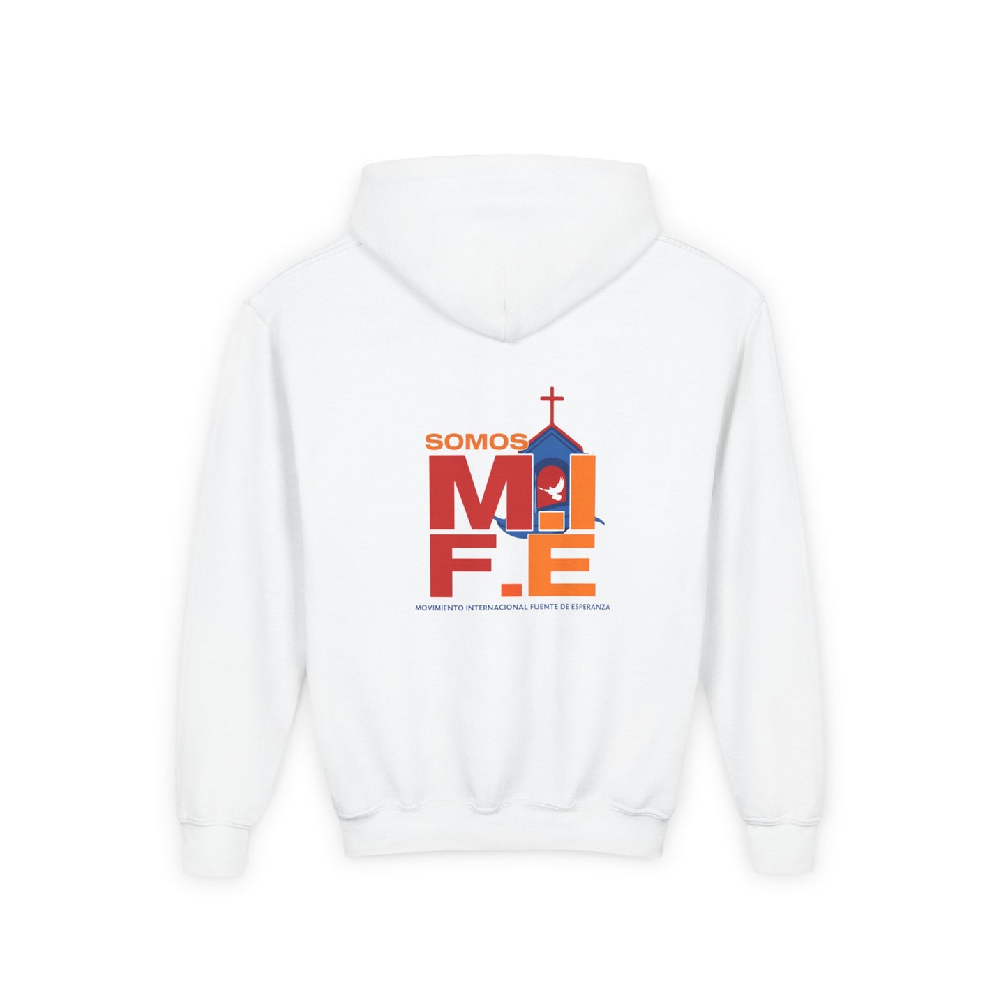 Youth Faith Hoodie — "Jesus Te Ama" / Somos Mi Fe Church Sweatshirt