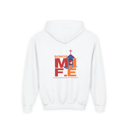 Youth Faith Hoodie — "Jesus Te Ama" / Somos Mi Fe Church Sweatshirt