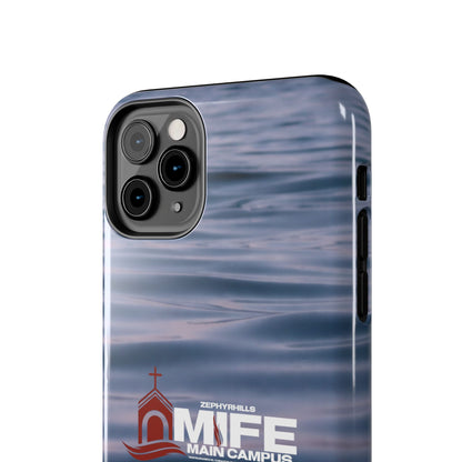 Tough Phone Case — MFE Main Campus Navy Wave Protective Cover