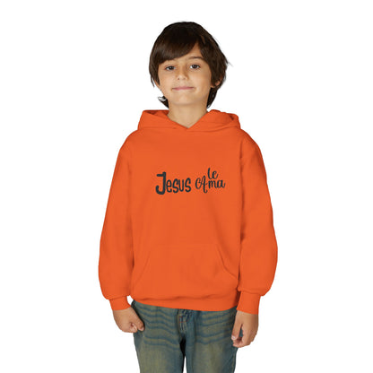 Youth Faith Hoodie — "Jesus Te Ama" / Somos Mi Fe Church Sweatshirt