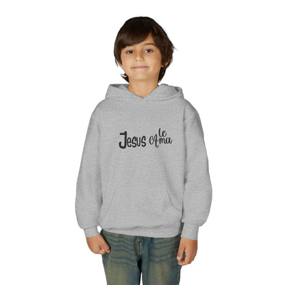 Youth Faith Hoodie — "Jesus Te Ama" / Somos Mi Fe Church Sweatshirt