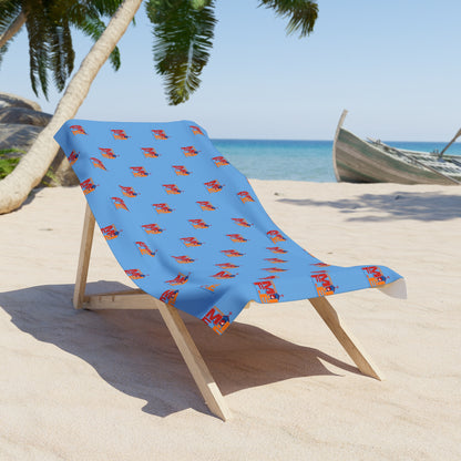 Retro Surf Patch Beach Towel