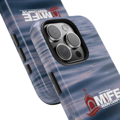 Tough Phone Case — MFE Main Campus Navy Wave Protective Cover