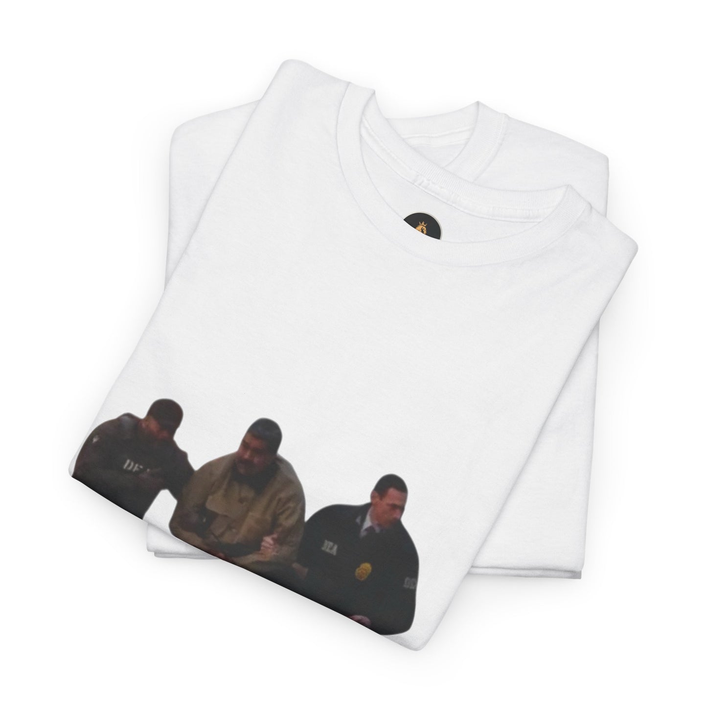 Graphic Tee — Three Figures Vintage Silhouette Shirt