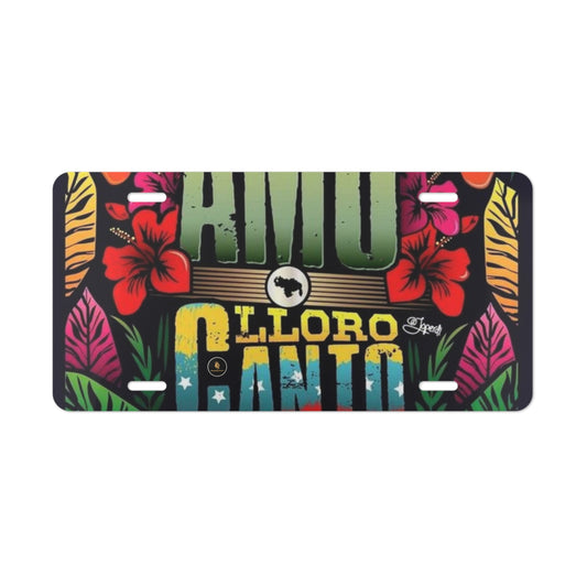 Vanity Plate