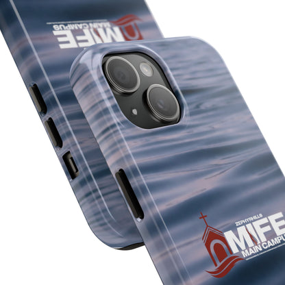Tough Phone Case — MFE Main Campus Navy Wave Protective Cover