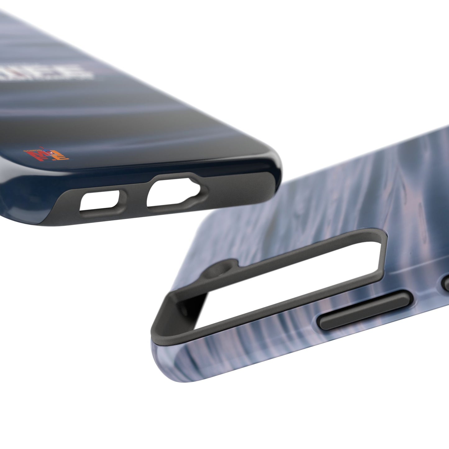 Tough Phone Case — MFE Main Campus Navy Wave Protective Cover