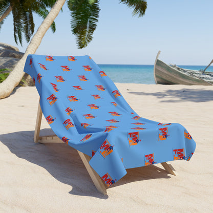 Retro Surf Patch Beach Towel