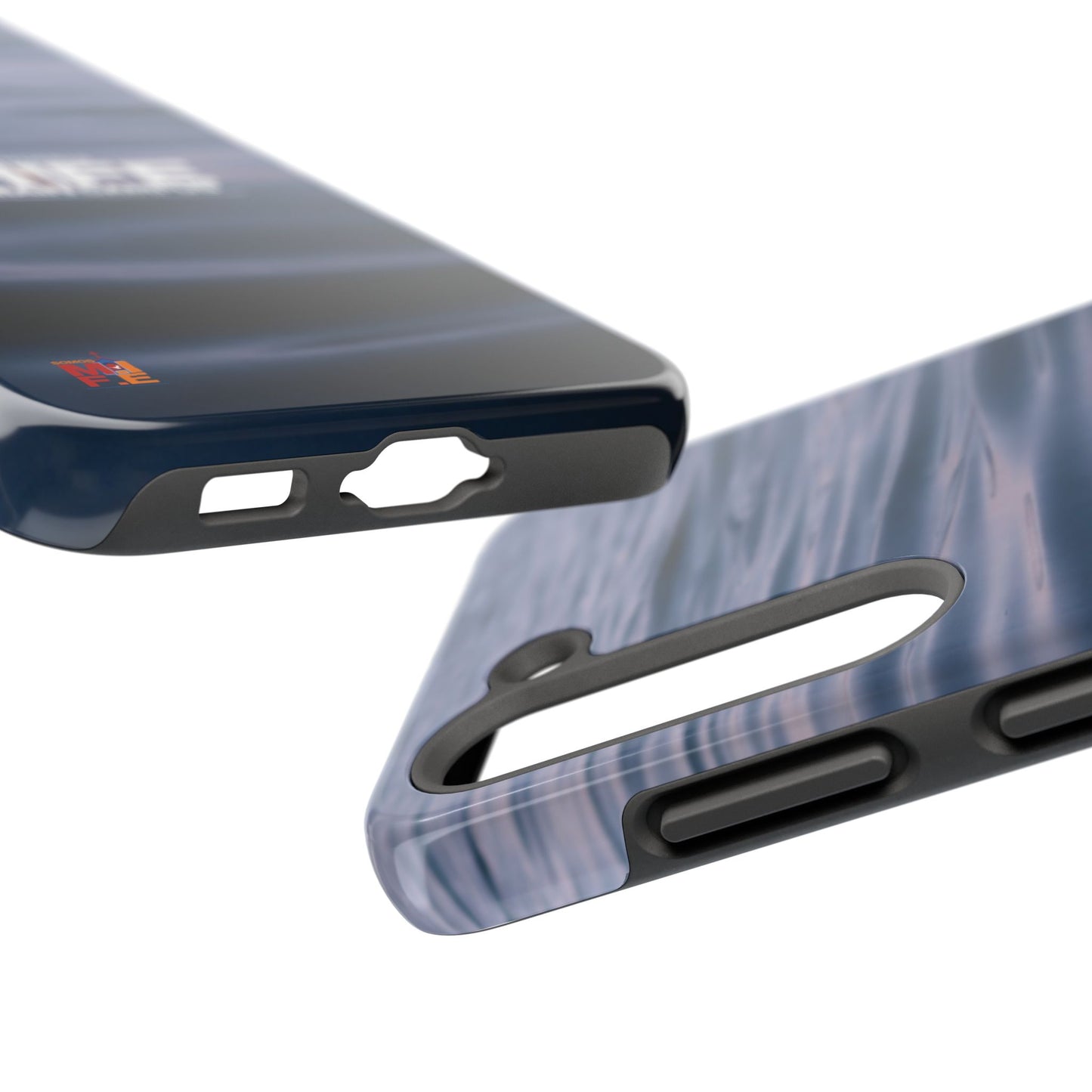 Tough Phone Case — MFE Main Campus Navy Wave Protective Cover