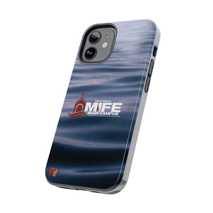 Tough Phone Case — MFE Main Campus Navy Wave Protective Cover