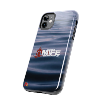Tough Phone Case — MFE Main Campus Navy Wave Protective Cover