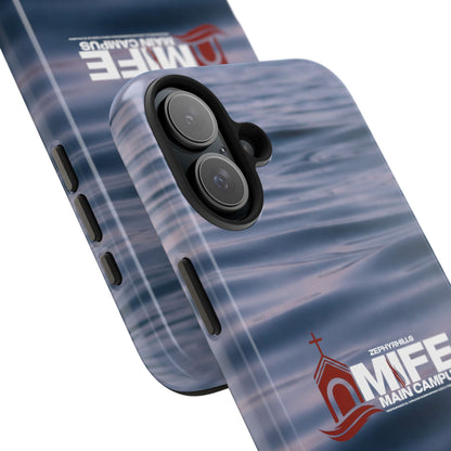 Tough Phone Case — MFE Main Campus Navy Wave Protective Cover
