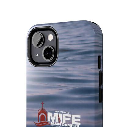 Tough Phone Case — MFE Main Campus Navy Wave Protective Cover