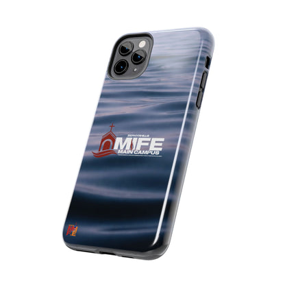Tough Phone Case — MFE Main Campus Navy Wave Protective Cover