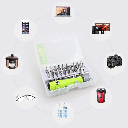 Herramienta de reparación 32 en 1 Juego de destornilladores Mini kit de puntas magnéticas de precisión Reparación de la cámara del iPad del teléfono móvil
