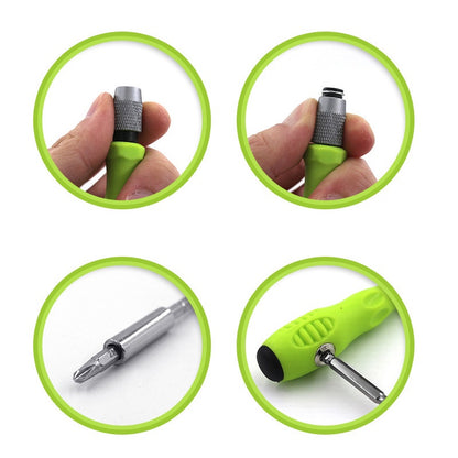 Herramienta de reparación 32 en 1 Juego de destornilladores Mini kit de puntas magnéticas de precisión Reparación de la cámara del iPad del teléfono móvil