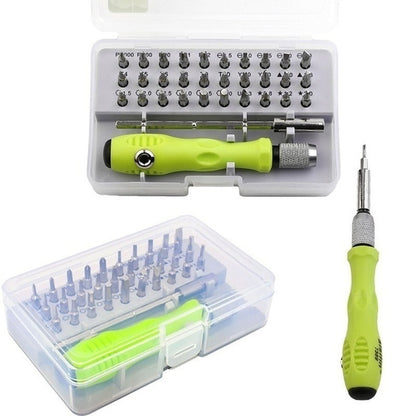 Herramienta de reparación 32 en 1 Juego de destornilladores Mini kit de puntas magnéticas de precisión Reparación de la cámara del iPad del teléfono móvil