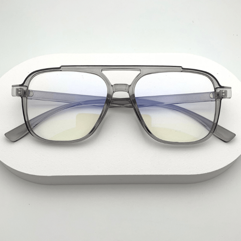 1 Gafas De Bloqueo De Luz Azul Para Hombre, Gafas De Lectura De Ordenador/juegos/TV/teléfonos, Gafas UV Antifatiga Ocular A La Moda