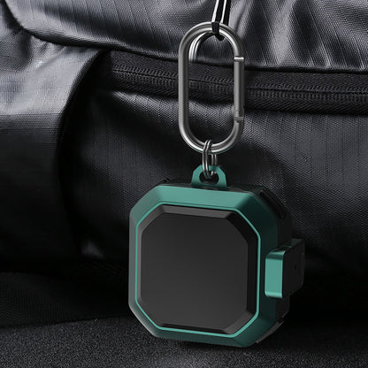 【con Bloqueo Seguro】Funda De Lujo Para Earpods Para Samsung Galaxy Buds Pro Con Llavero Para Galaxy Buds Live 2 Pro Capa Coque Cover