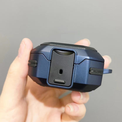 【con Bloqueo Seguro】Funda De Lujo Para Earpods Para Samsung Galaxy Buds Pro Con Llavero Para Galaxy Buds Live 2 Pro Capa Coque Cover