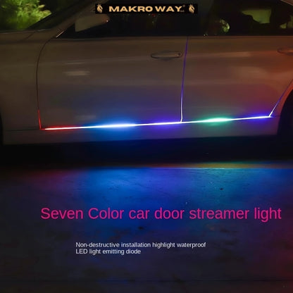 Tira de luz LED para coche: Resistente al agua, recargable y decorativa