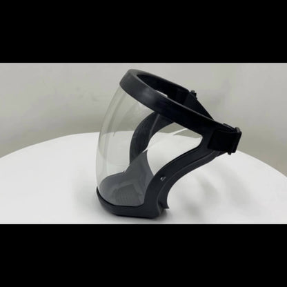 Ultimate Full Face Shield - Protect, Breathe & See Clearly - Adjustable & Durable