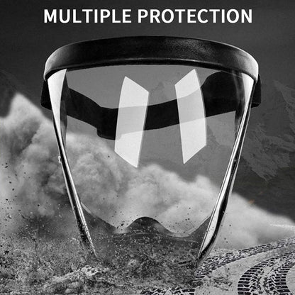 Ultimate Full Face Shield - Protect, Breathe & See Clearly - Adjustable & Durable
