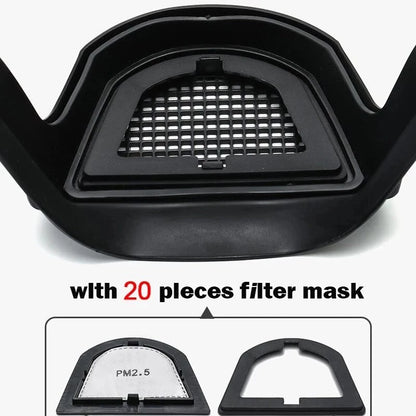 Ultimate Full Face Shield - Protect, Breathe & See Clearly - Adjustable & Durable
