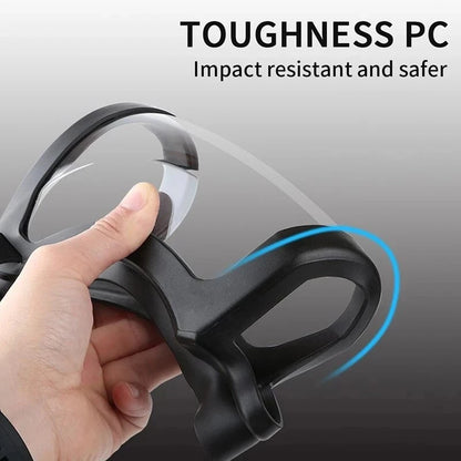 Ultimate Full Face Shield - Protect, Breathe & See Clearly - Adjustable & Durable
