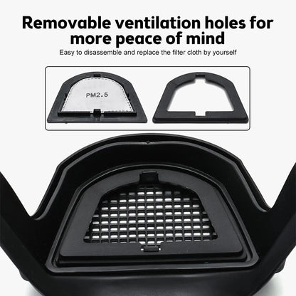 Ultimate Full Face Shield - Protect, Breathe & See Clearly - Adjustable & Durable