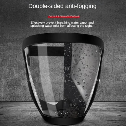 Ultimate Full Face Shield - Protect, Breathe & See Clearly - Adjustable & Durable