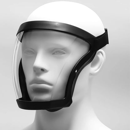 Ultimate Full Face Shield - Protect, Breathe & See Clearly - Adjustable & Durable