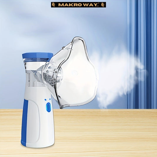 Portable Mesh Nebulizer - Compact & Travel-Friendly for Adults, No Battery Needed