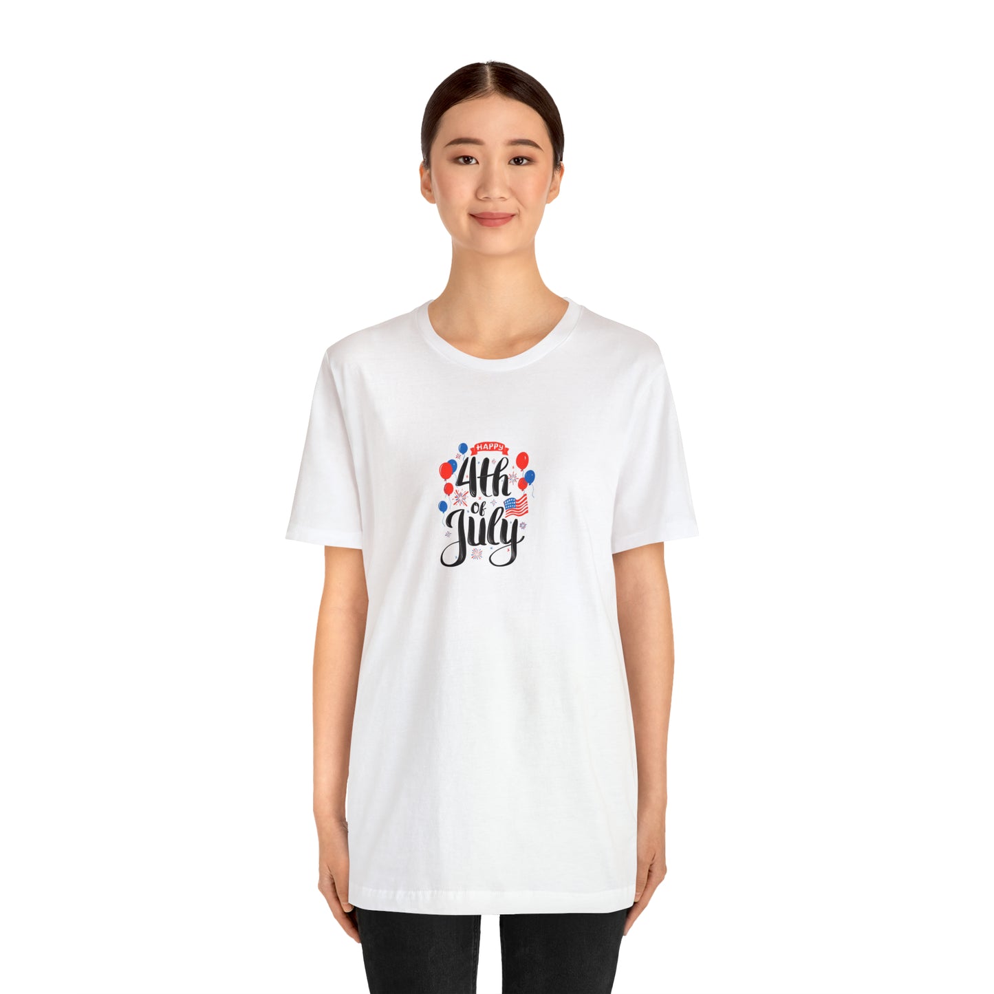 Camiseta de manga corta de punto unisex 