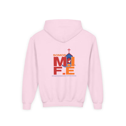 Youth Faith Hoodie — "Jesus Te Ama" / Somos Mi Fe Church Sweatshirt