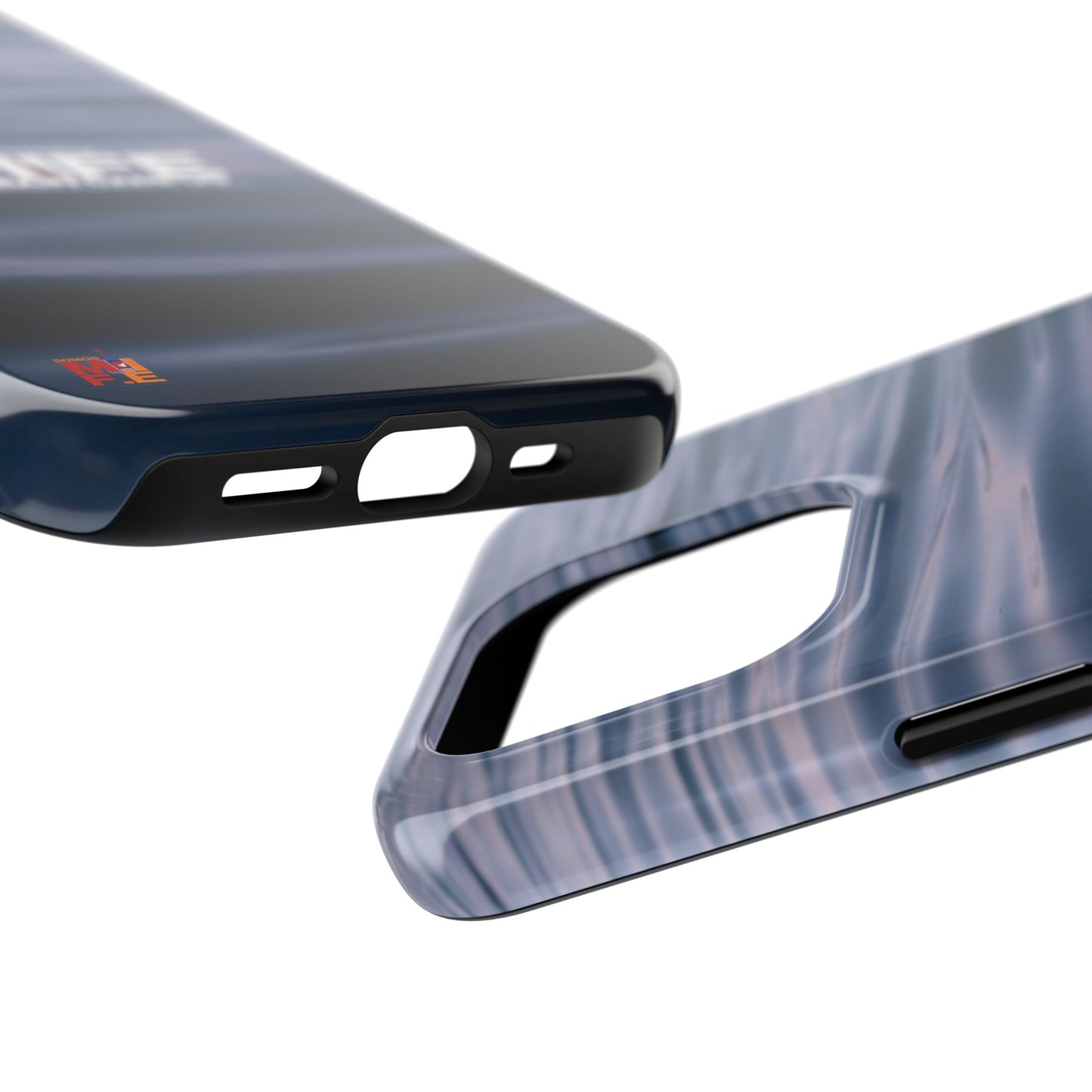 Tough Phone Case — MFE Main Campus Navy Wave Protective Cover
