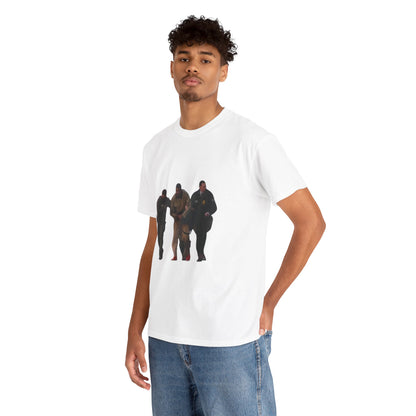 Graphic Tee — Three Figures Vintage Silhouette Shirt