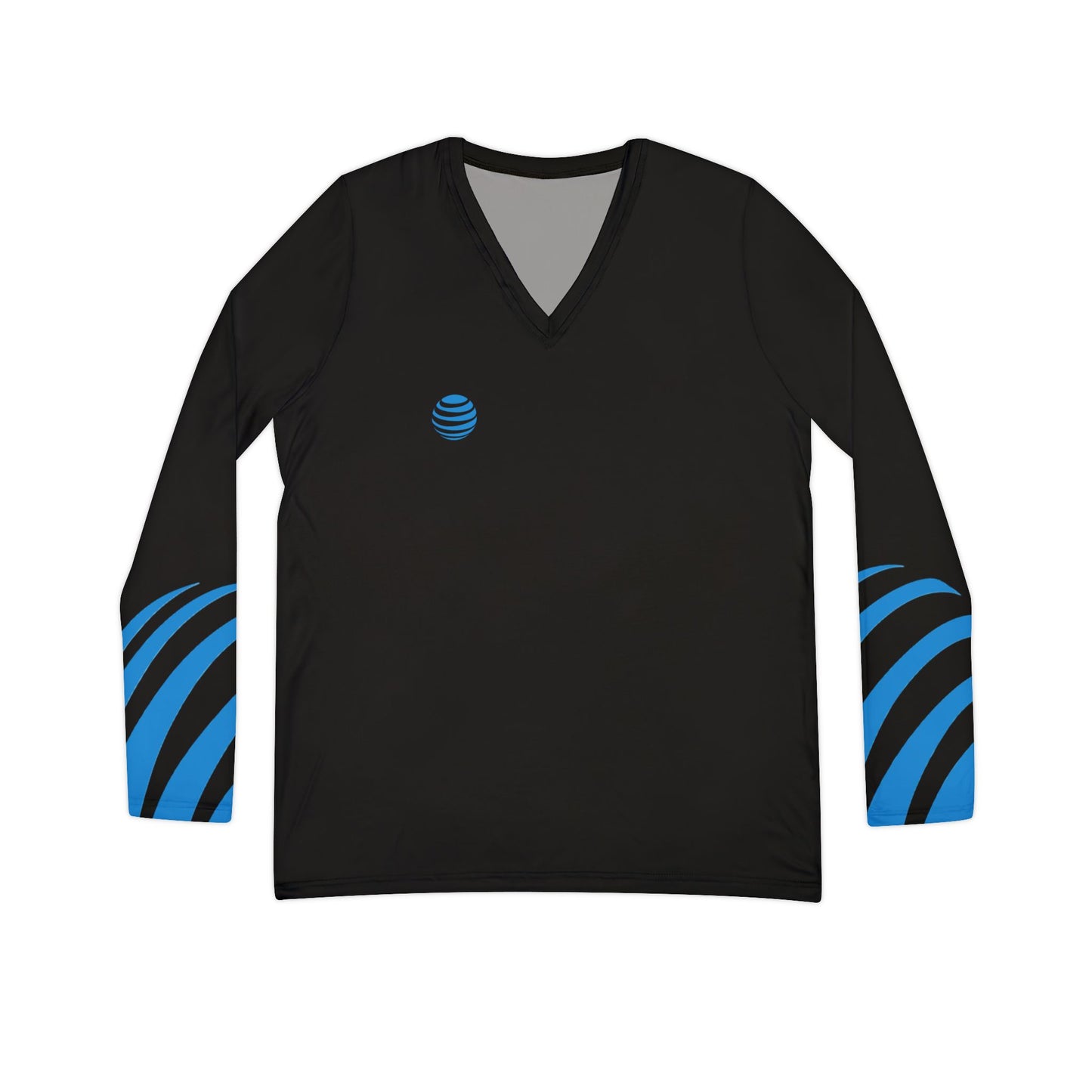 Women's Long Sleeve V-neck Shirt (AOP)