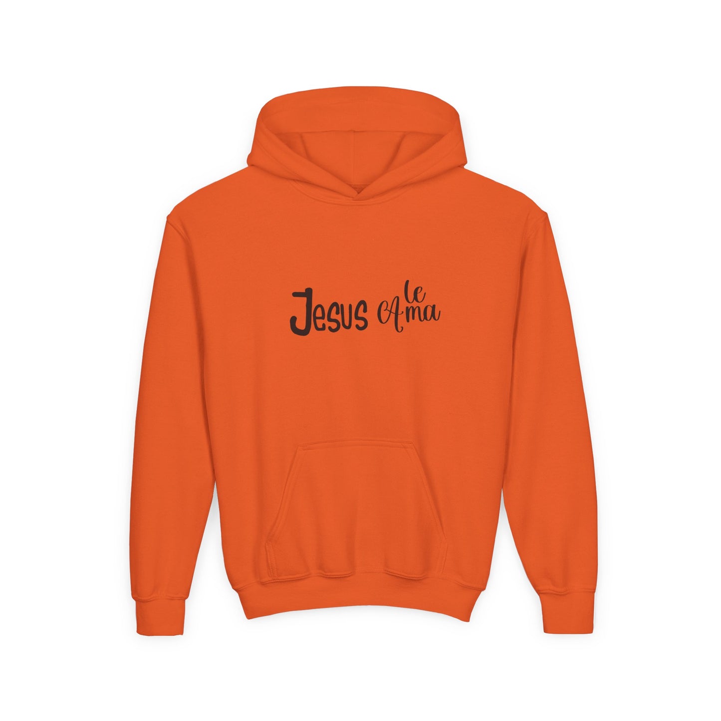 Youth Faith Hoodie — "Jesus Te Ama" / Somos Mi Fe Church Sweatshirt