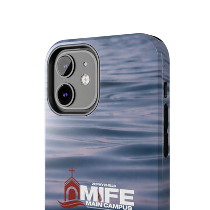 Tough Phone Case — MFE Main Campus Navy Wave Protective Cover