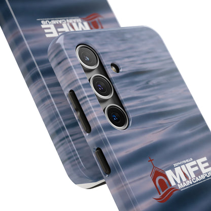 Tough Phone Case — MFE Main Campus Navy Wave Protective Cover